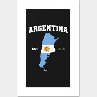 Argentina Est. 1816 Posters and Art